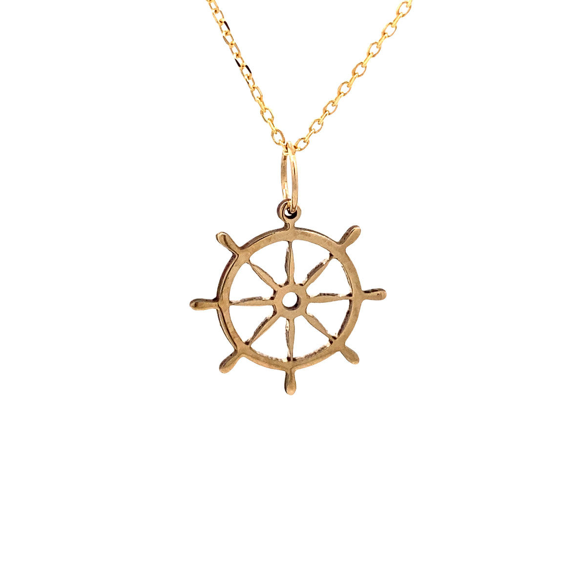14K Gold Helm Custom Charm | Luby Gold Collection | Luby 