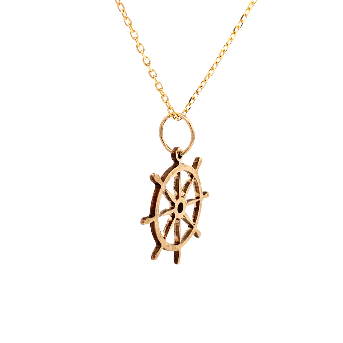 14K Gold Helm Custom Charm | Luby Gold Collection | Luby 