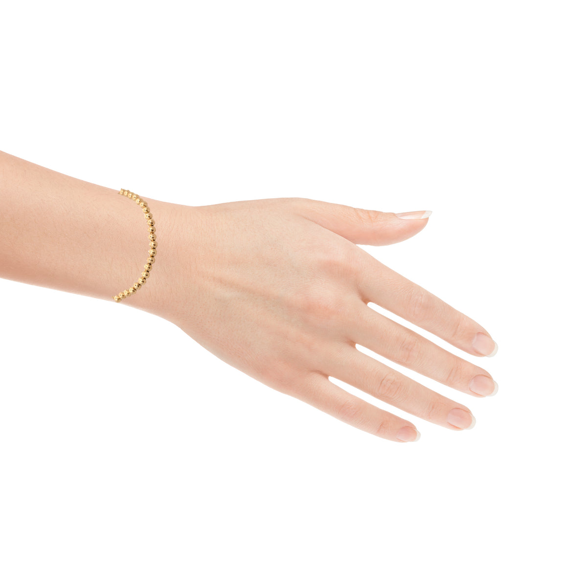 14K Gold Tiny Sphere Bracelet | Luby Gold Collection | Luby 