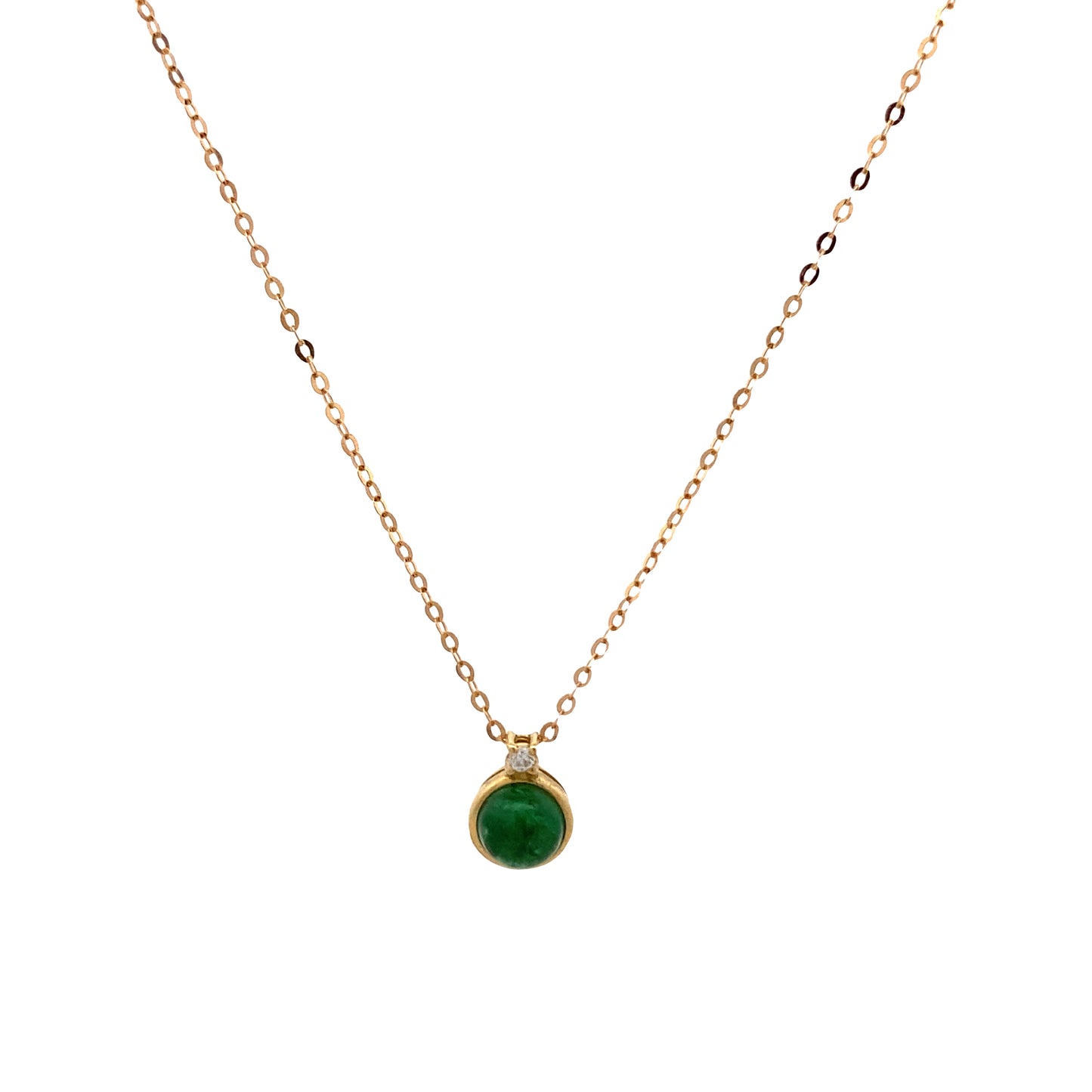 18k Gold Kate Emerald Necklace