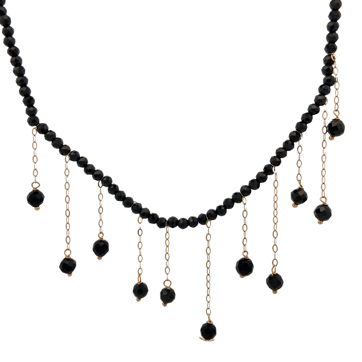18K Gold Lolita Onix Necklace | Rajola Italy | Luby 
