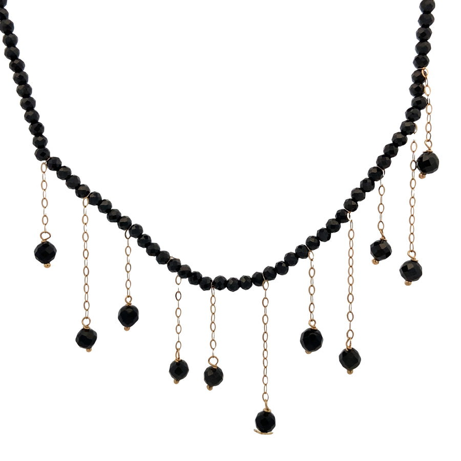 18K Gold Lolita Onix Necklace
