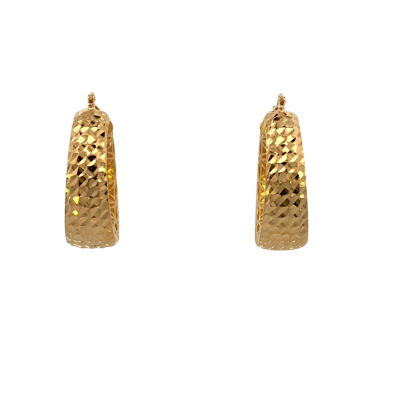 Marcello Pane Stunning Gold Earrings