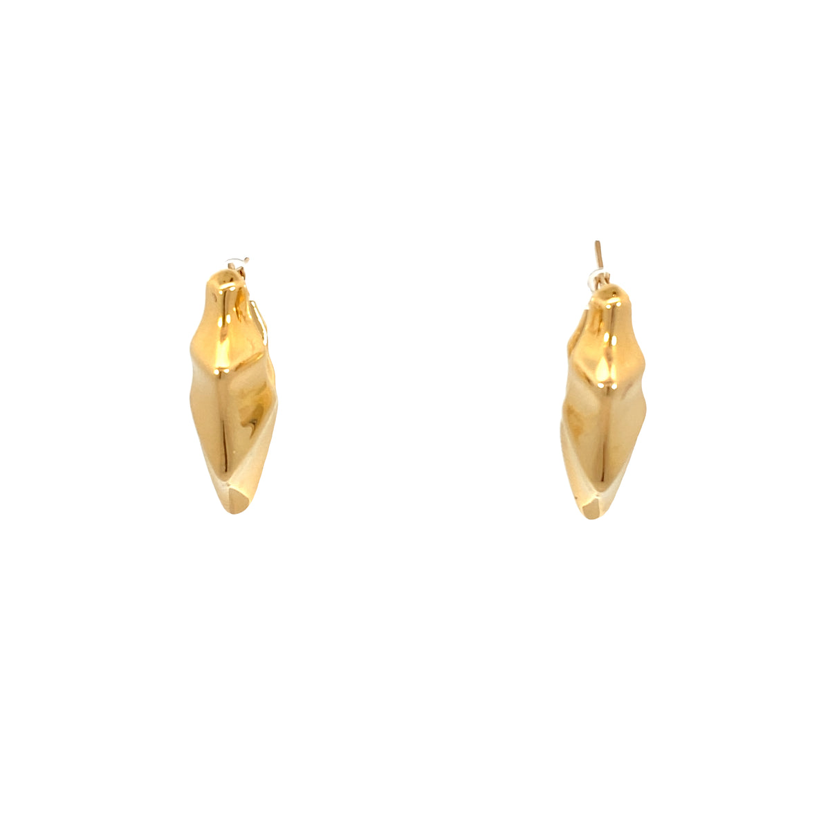 Marcello Pane Origami Hoops Earrings | Marcello Pane | Luby 