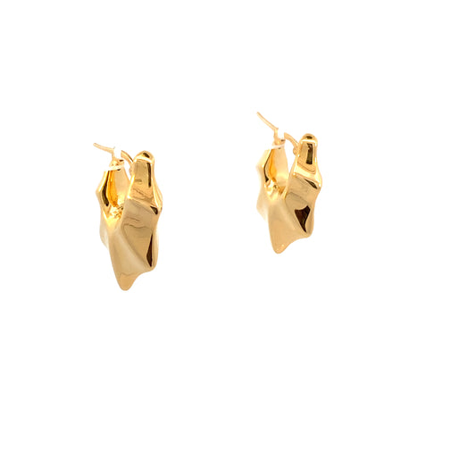 Marcello Pane Origami Hoops Earrings
