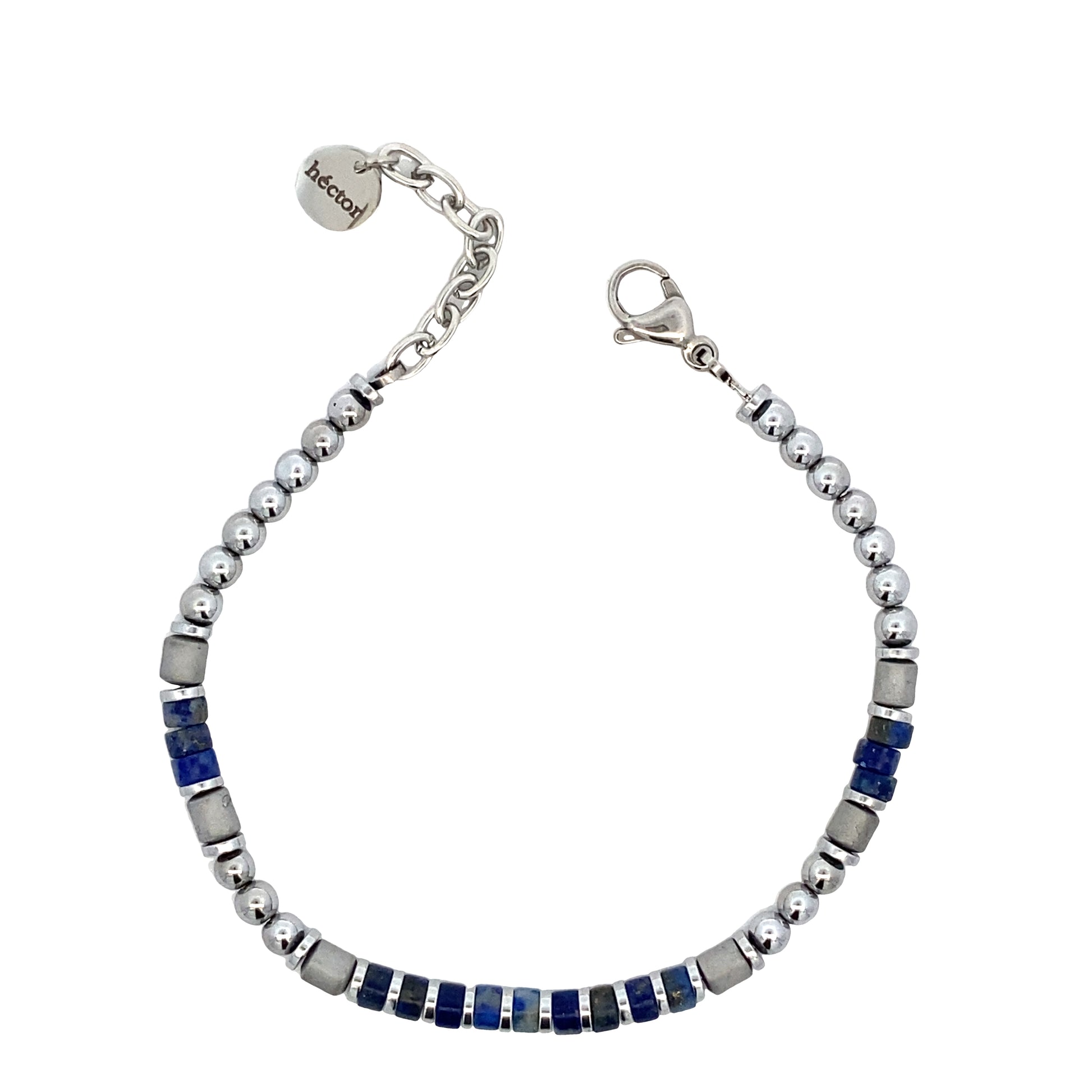 Hector by Marcello Pane Blue Stones Men Bracelet | Hector by Marcello Pane | Luby 