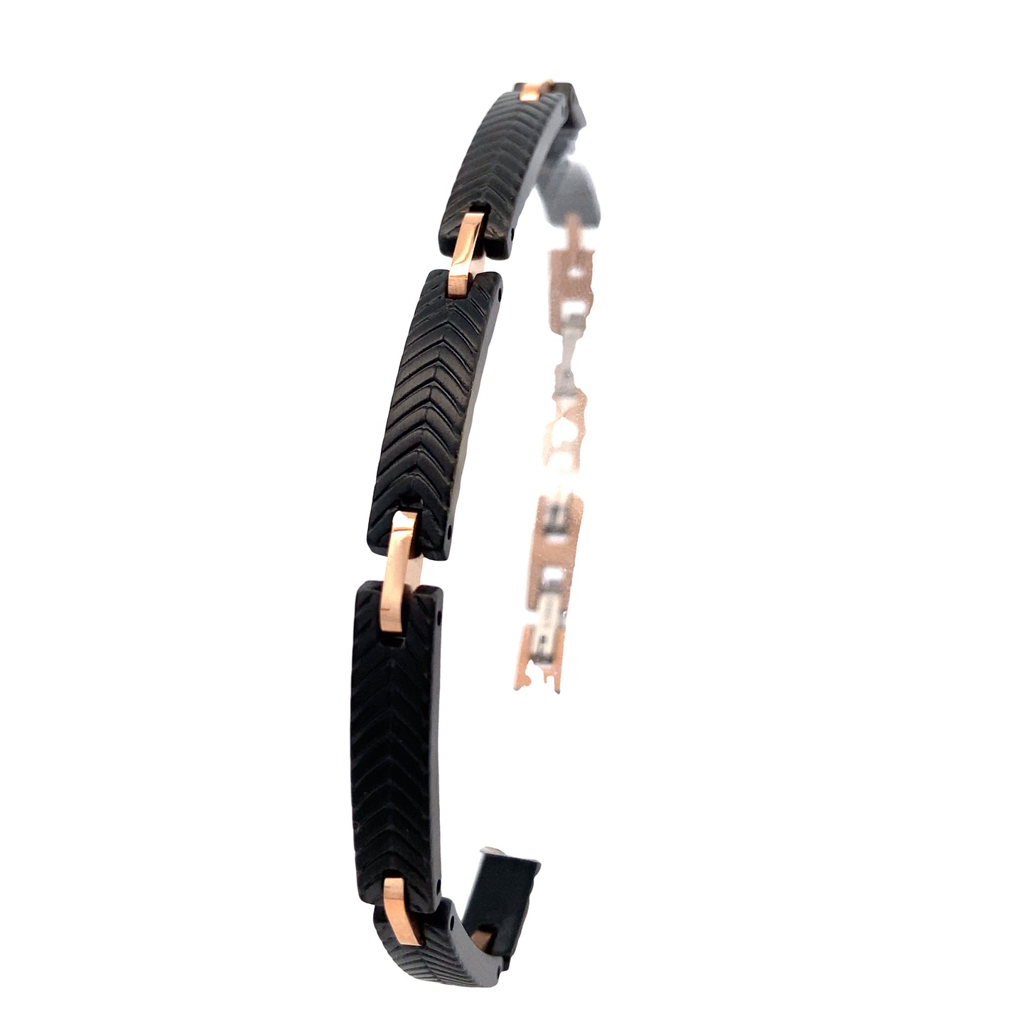 Hector by Marcello Pane Texture Link Bracelet | Hector by Marcello Pane | Luby 