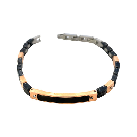 Hector by Marcello Pane Ceramic Link Bracelet