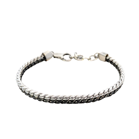 Hector by Marcello Pane Two Line Rope Bracelet