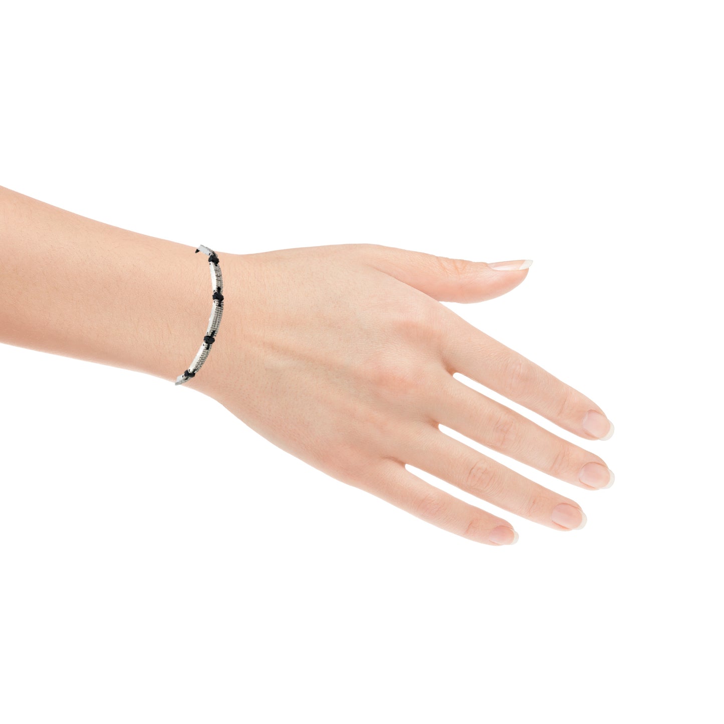 Hector by Marcello Pane Steel Texture Rectangular Bracelet | Hector by Marcello Pane | Luby 