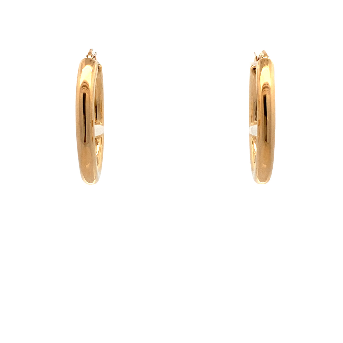 14K Gold Elegant Marine Earrings | Luby Gold Collection | Luby 
