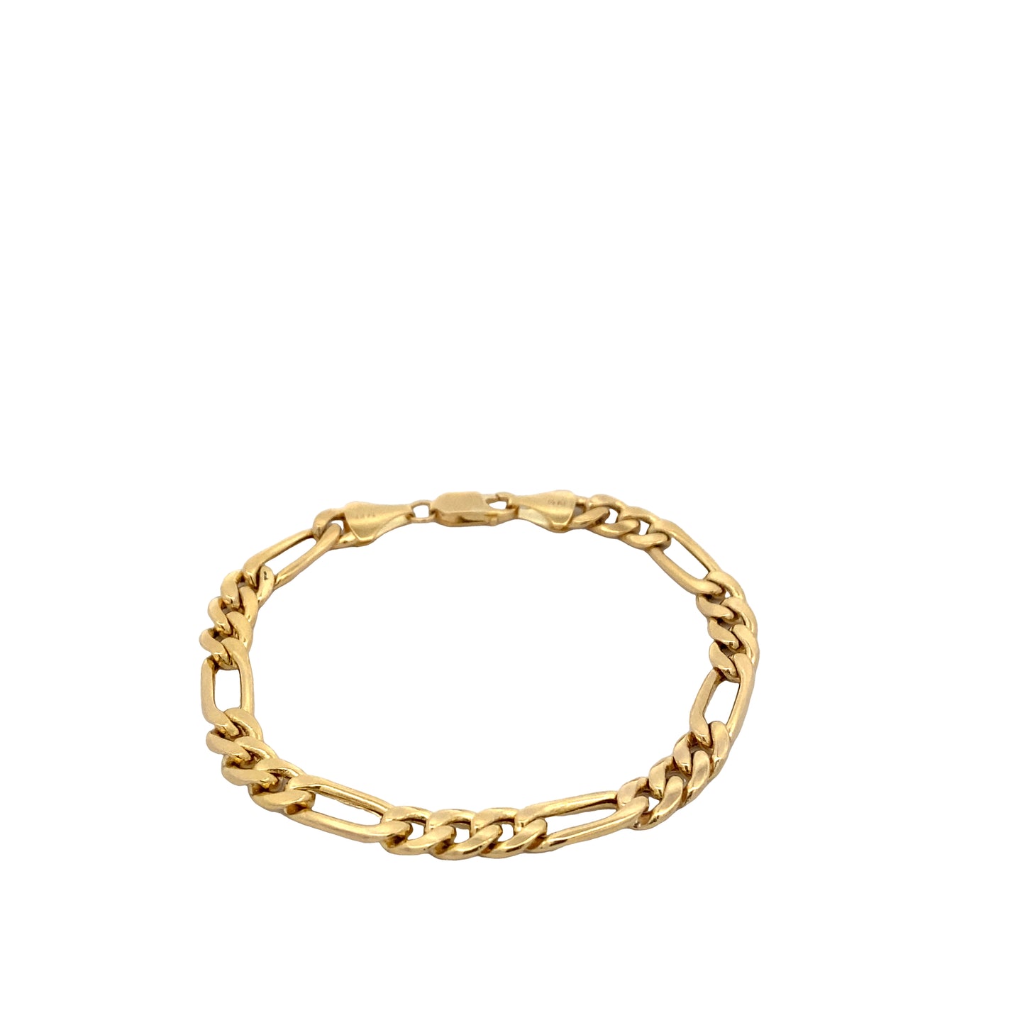 14K Gold Figaro Bracelet