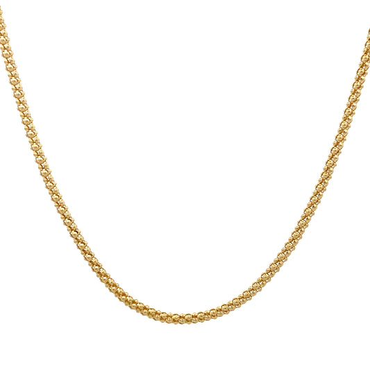 14K Gold Box Fancy Chain