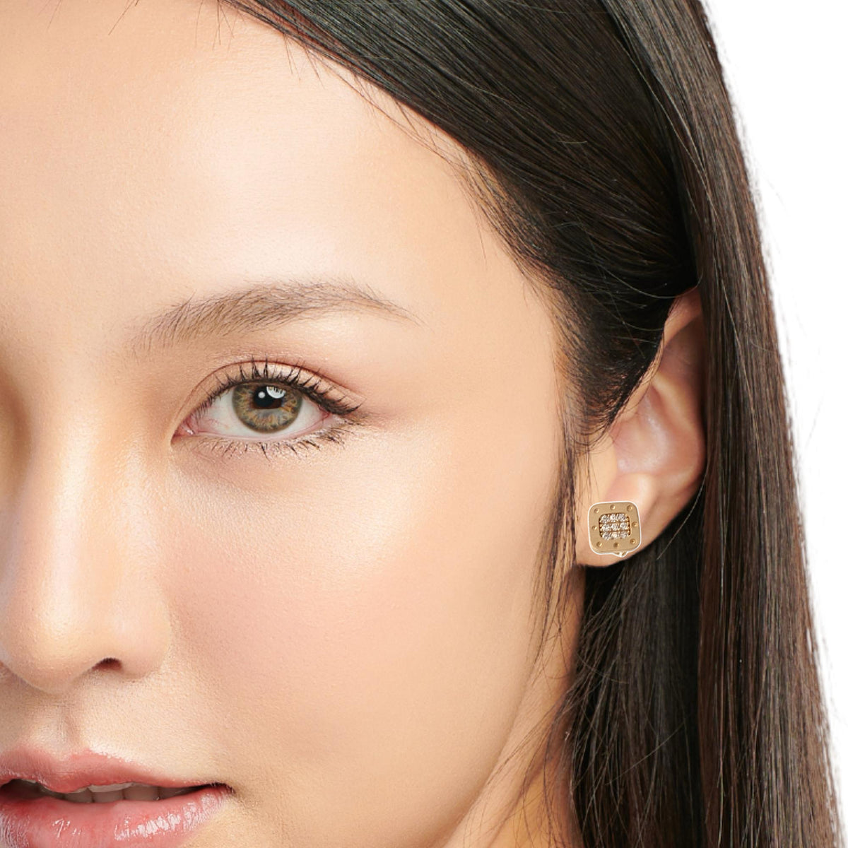 14K Gold Brilliance Studs | Luby Gold Collection | Luby 