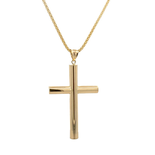 14K Gold Luminous Faith Cross