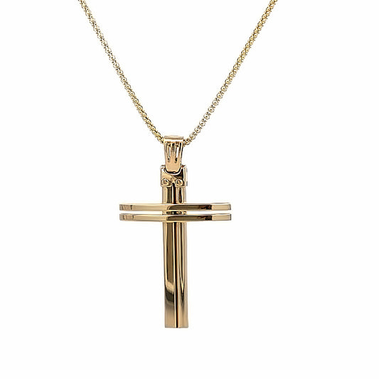 14K Gold Golden Valor Cross