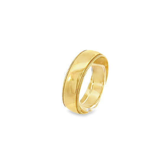 14K Gold  Wedding Band