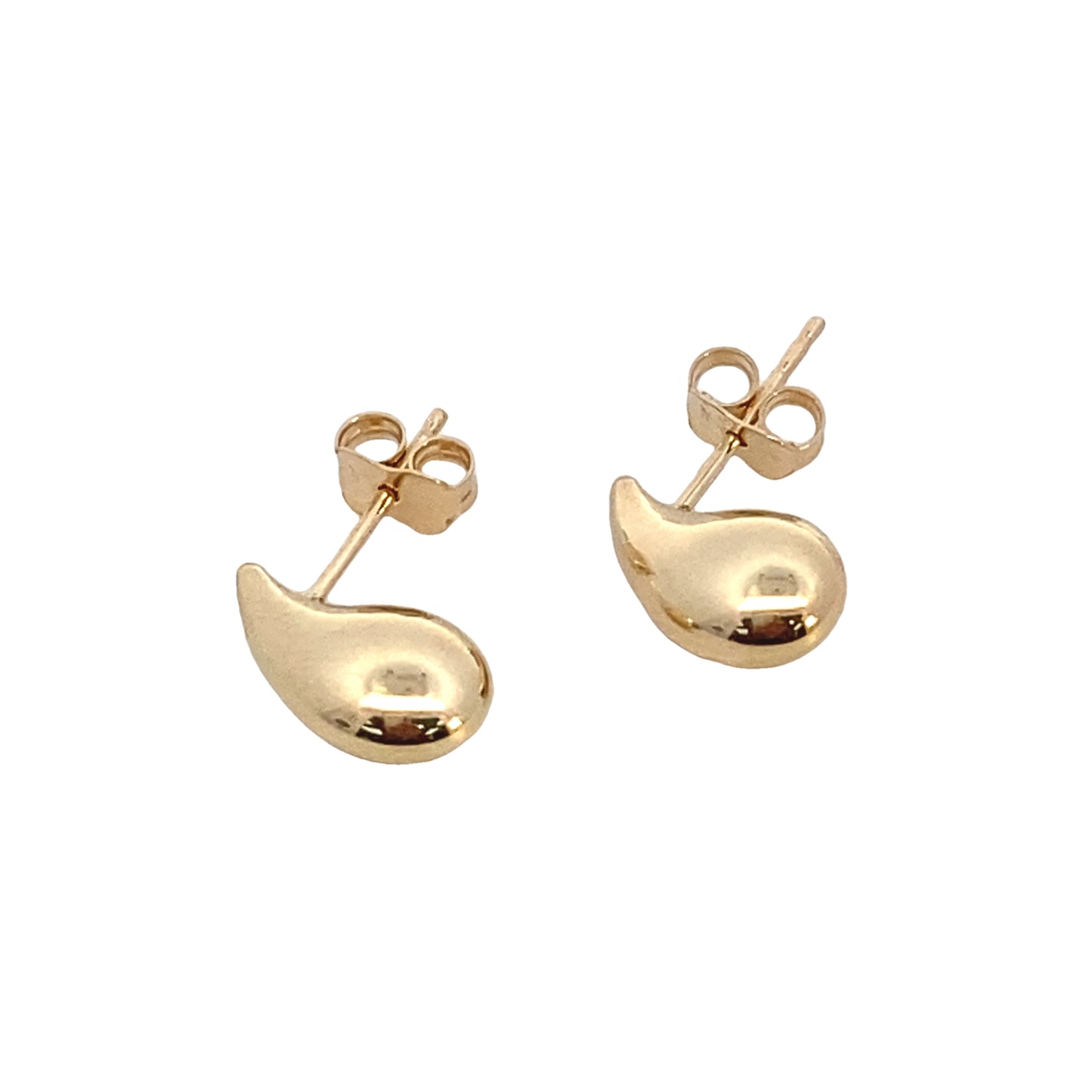 14k Gold Small Drop Earrings