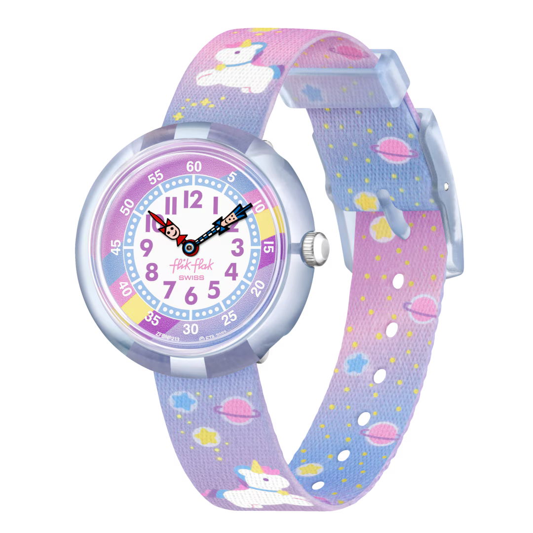 CUDDLY UNICORN | Flik Flak by Swatch | Luby 