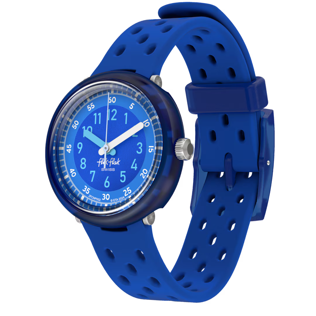FIZZ IN BLUE | Flik Flak by Swatch | Luby 