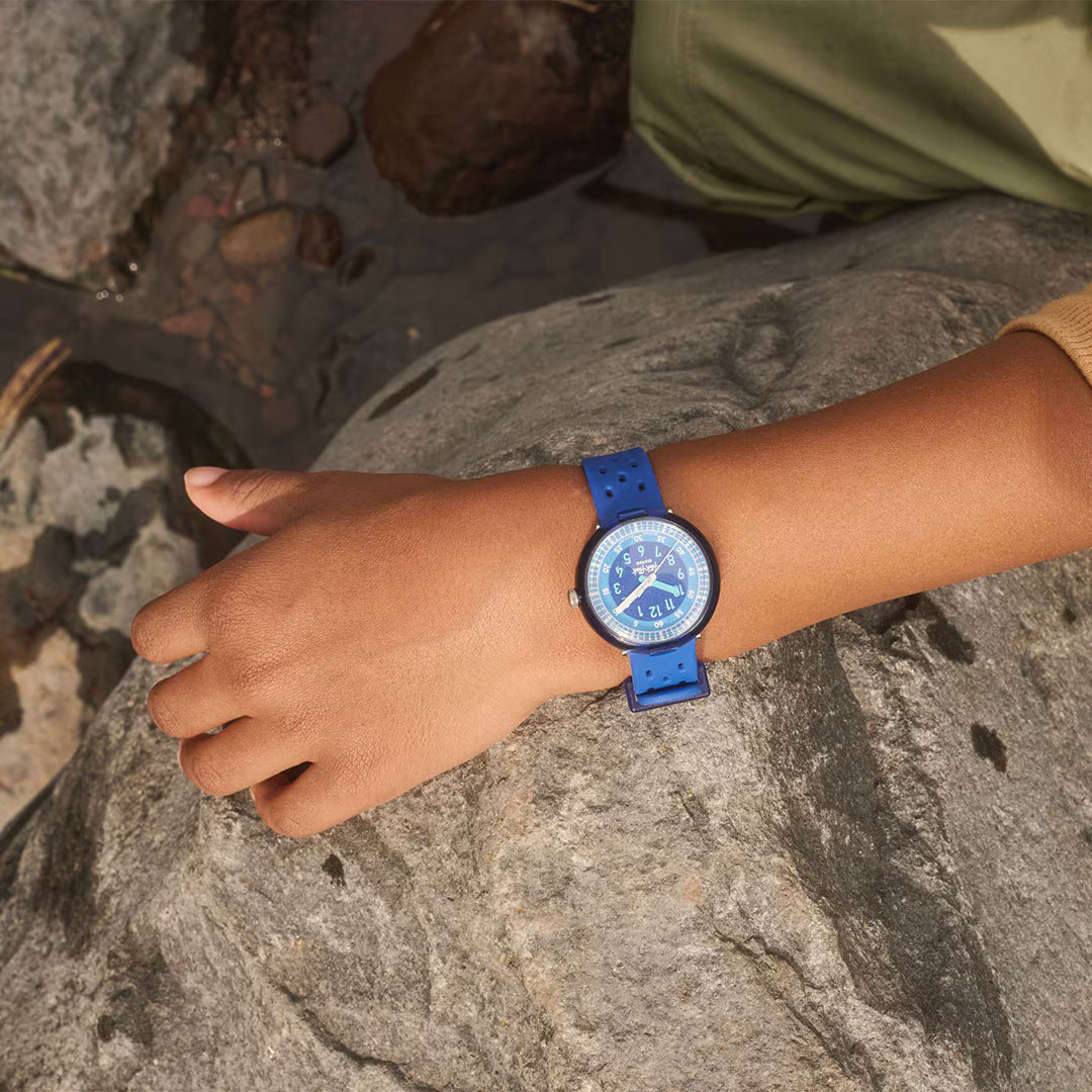 FIZZ IN BLUE | Flik Flak by Swatch | Luby 