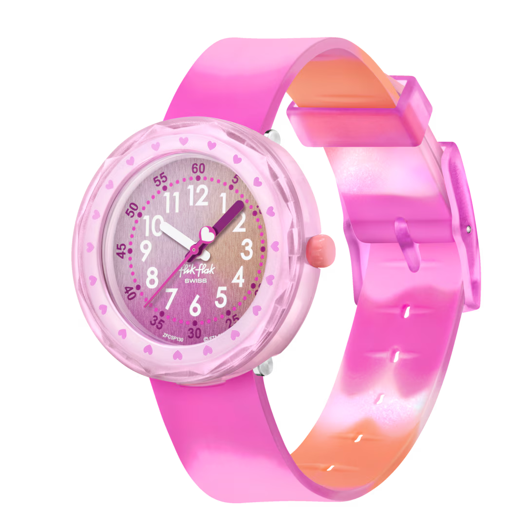 FUZE IN PINK | Flik Flak by Swatch | Luby 