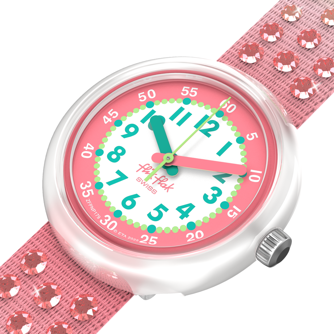 SPARKLY MELON | Flik Flak by Swatch | Luby 