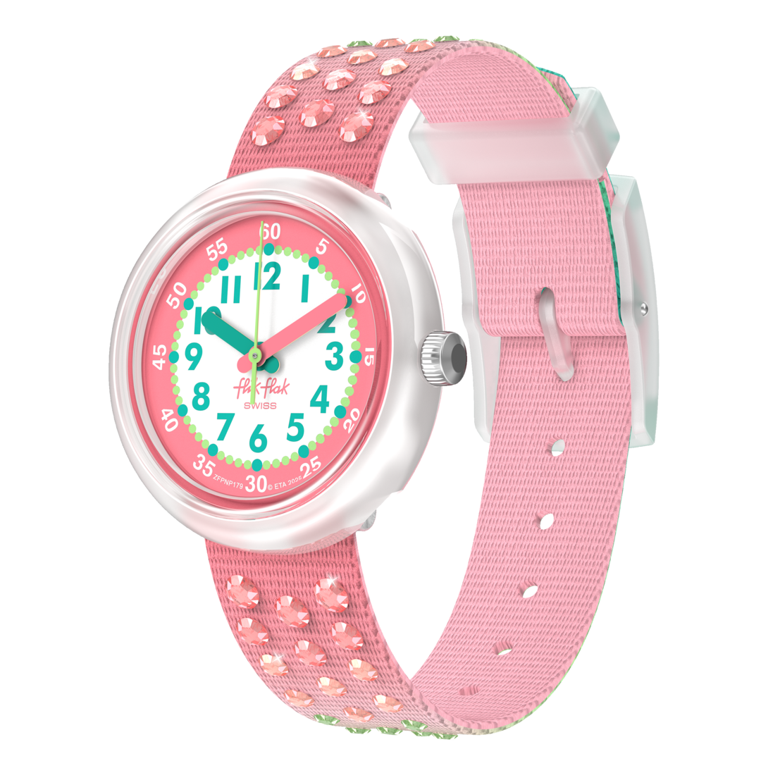 SPARKLY MELON | Flik Flak by Swatch | Luby 