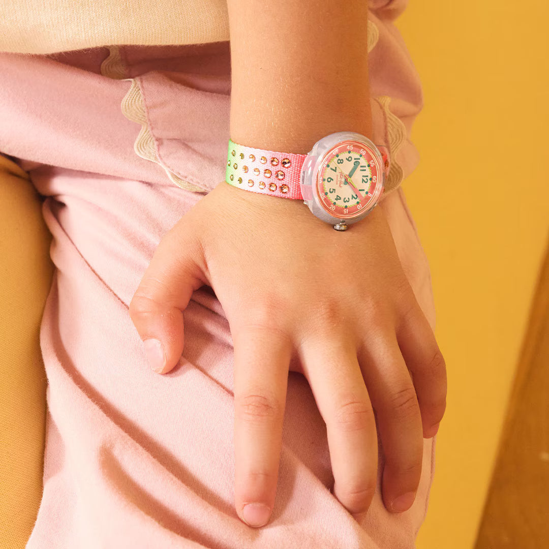 SPARKLY MELON | Flik Flak by Swatch | Luby 