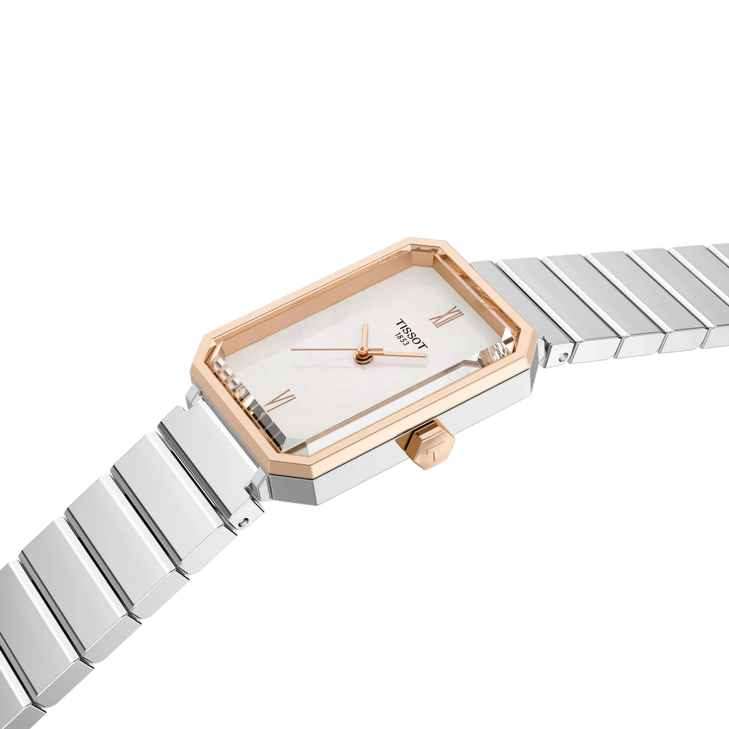 TISSOT SRV 30MM ROSE GOLD SILVER | Tissot | Luby 