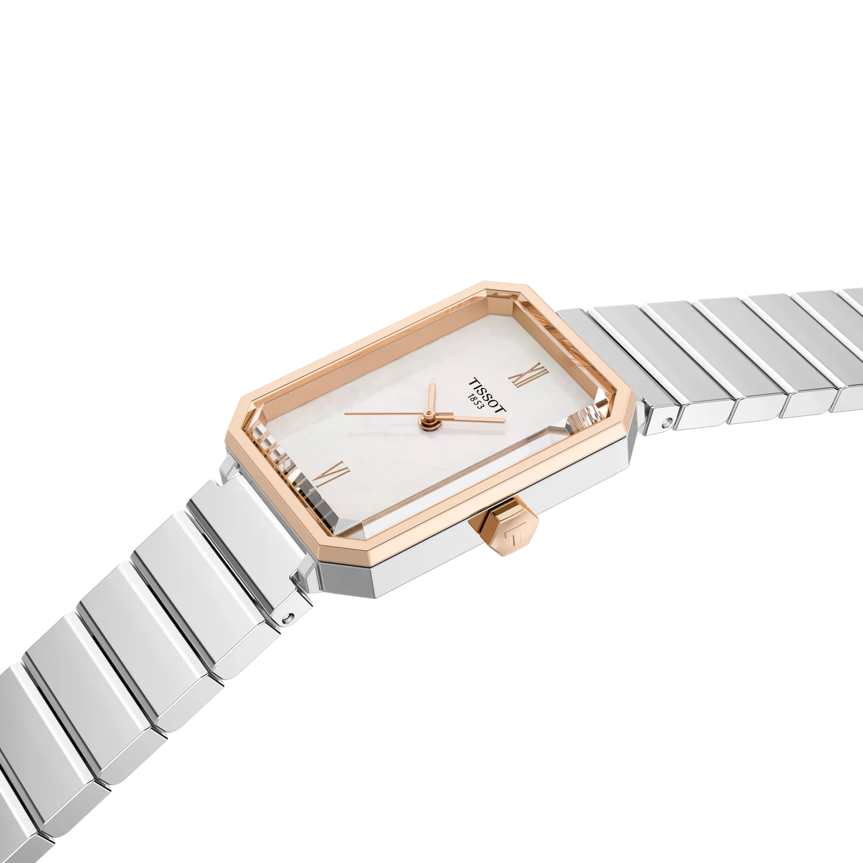 TISSOT SRV 30MM ROSE GOLD SILVER | Tissot | Luby 