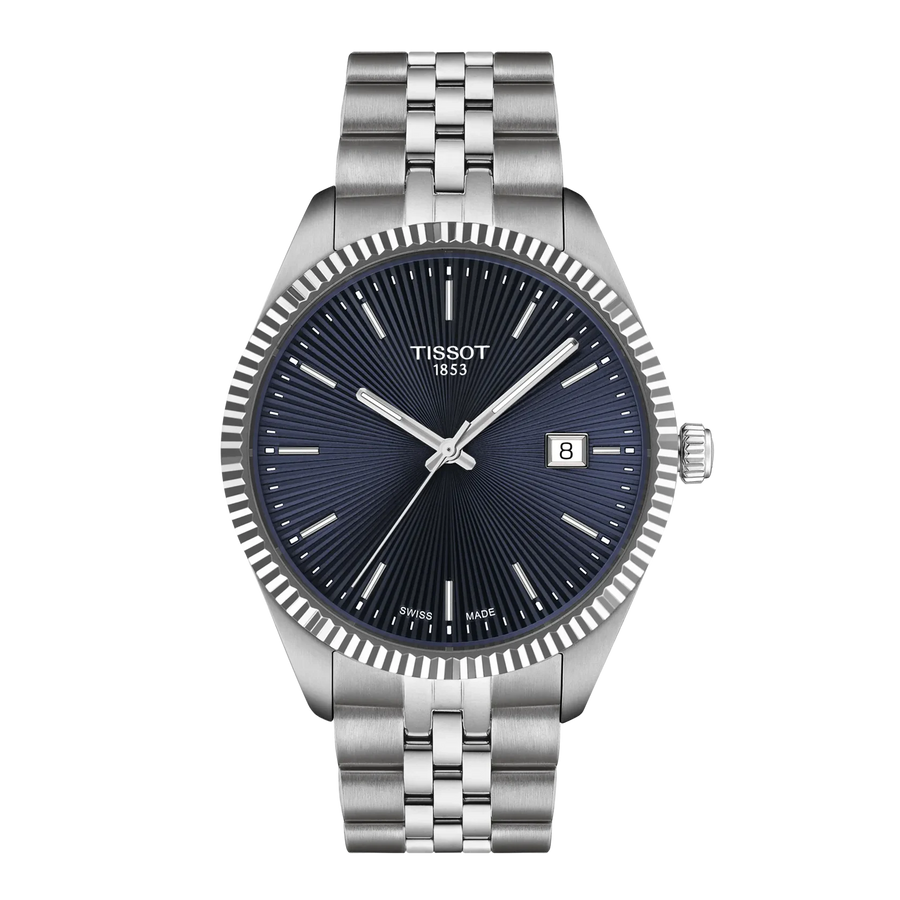TISSOT BALLADE 40MM NAVY BLUE
