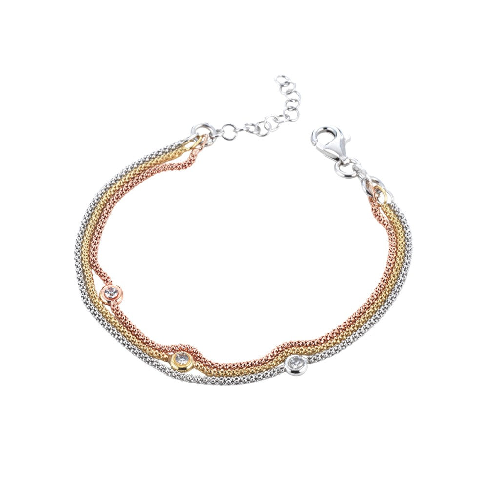 Bracciale Multifilo Pietre - Petite Boules