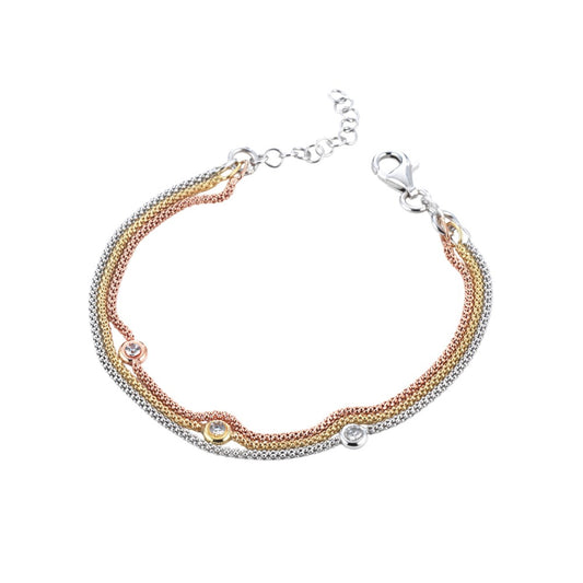 Bracciale Multifilo Pietre - Petite Boules