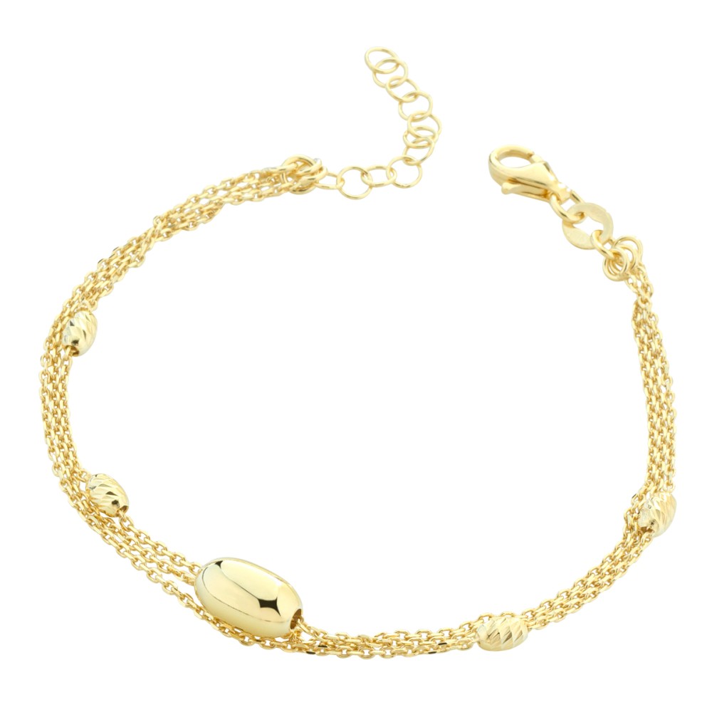 Bracciale Sassolini Diamantati - Petite Boules | Marcello Pane | Luby 