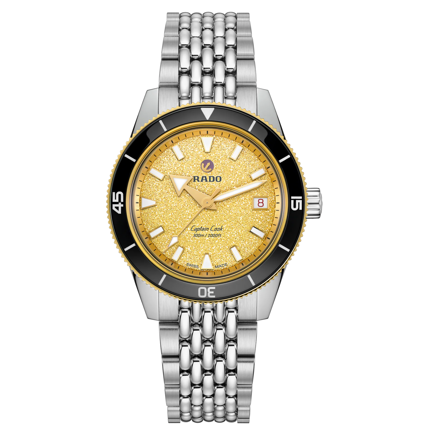 CAPTAIN COOK AUTOMATIC GOLD DIAL