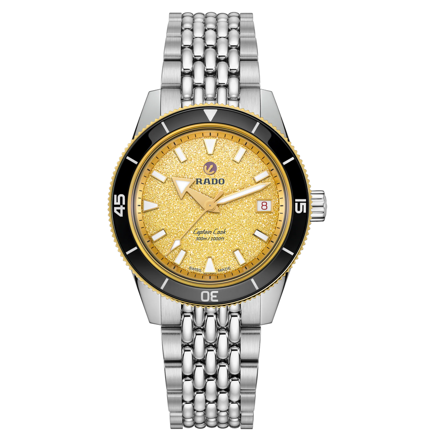 CAPTAIN COOK AUTOMATIC GOLD DIAL