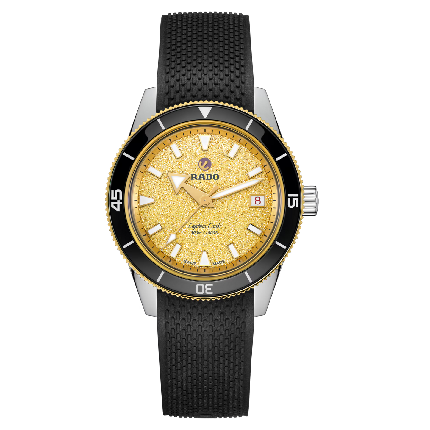 CAPTAIN COOK AUTOMATIC GOLD DIAL