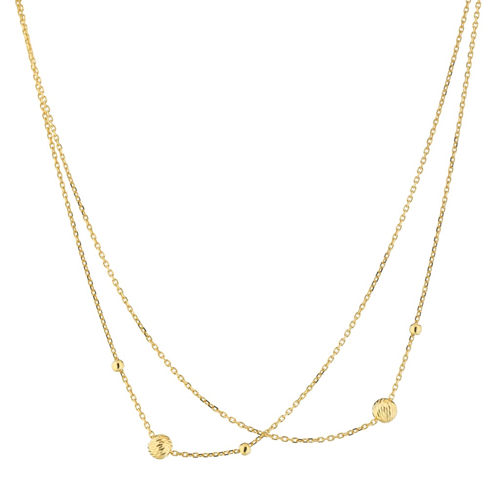 Collana Diamantata Minimal - Petite Boules | Marcello Pane | Luby 