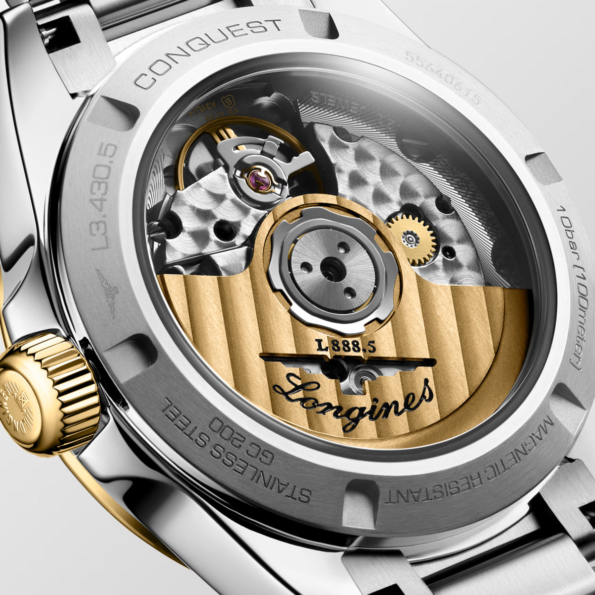 CONQUEST 18K Gold | Longines | Luby 