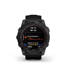 Fēnix® 7X – Solar Edition Slate Gray with Black Band | Garmin | Luby 
