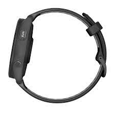 Forerunner® 265 Black Bezel and Case with Black/Powder Gray Silicone Band | Garmin | Luby 