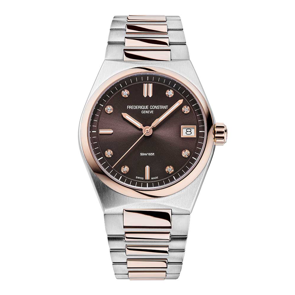 Frederique Constant Women Highlife Round Brown | Frederique Constant | Luby 