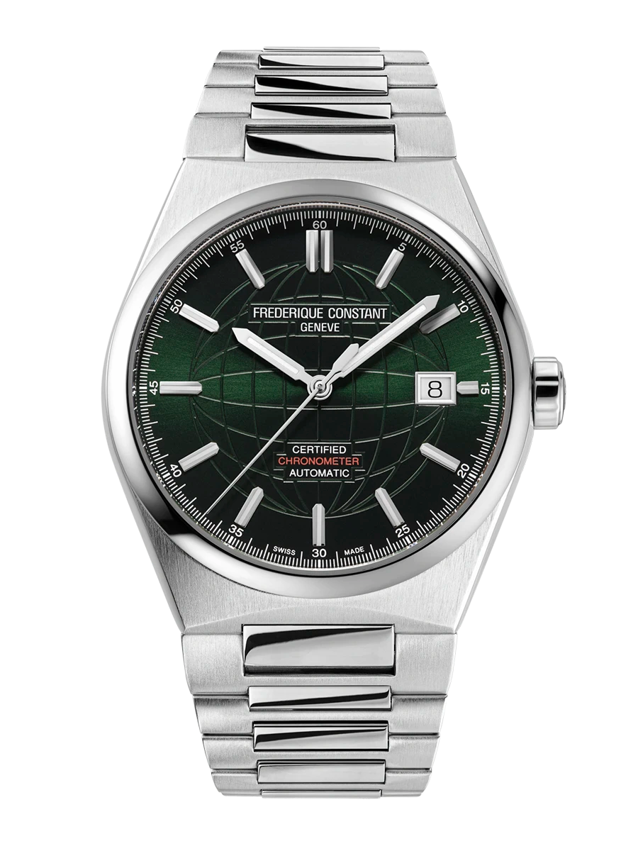 Frederique Highlife Chronometer Automatic COSC Silver | Frederique Constant | Luby 