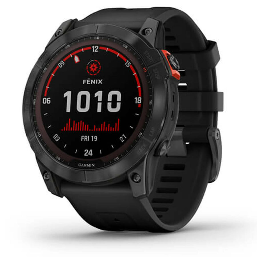 Fēnix® 7 – Solar Edition Slate Gray with Black Band