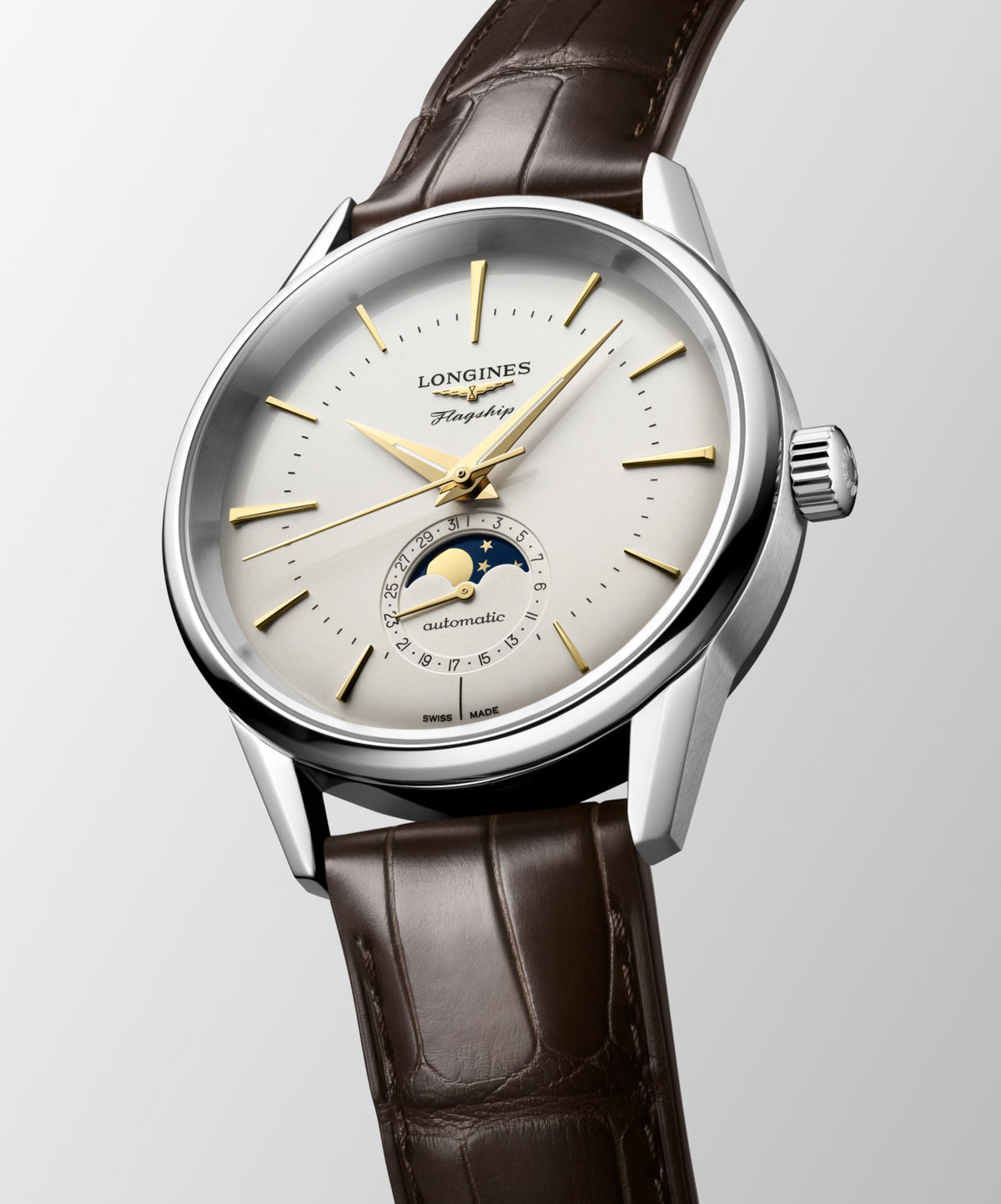 FLAGSHIP HERITAGE MOONPHASE | Longines | Luby 
