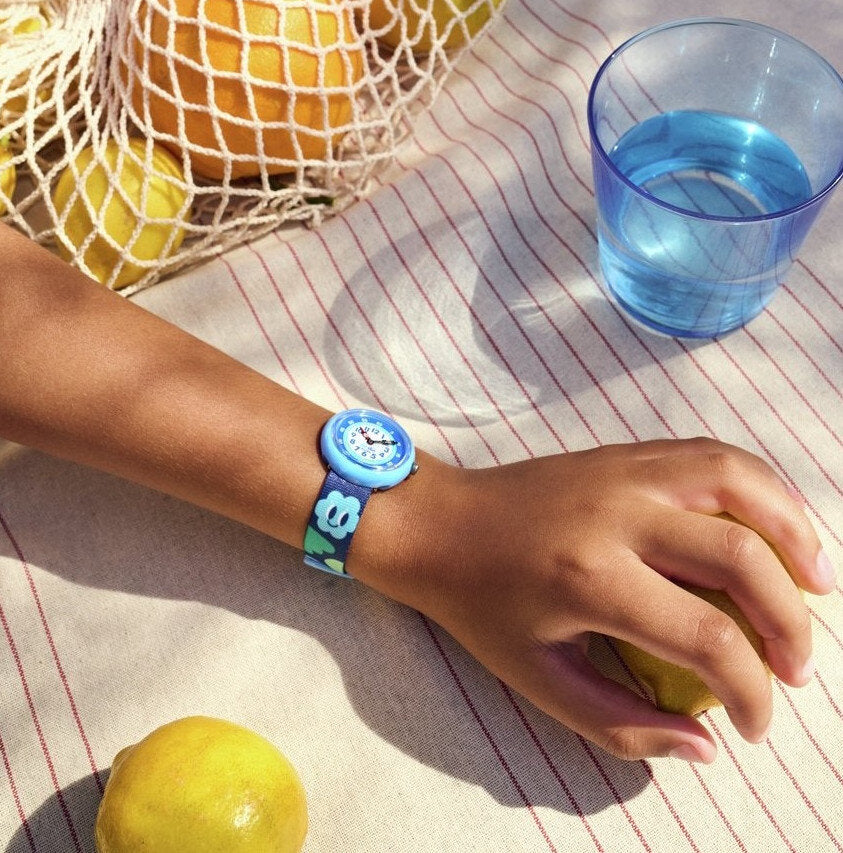Smiling Clouds Flik Flak | Flik Flak by Swatch | Luby 