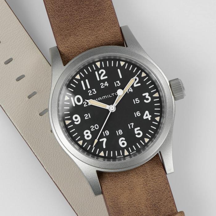 Khaki Field Mech 38MM BK | Hamilton | Luby 