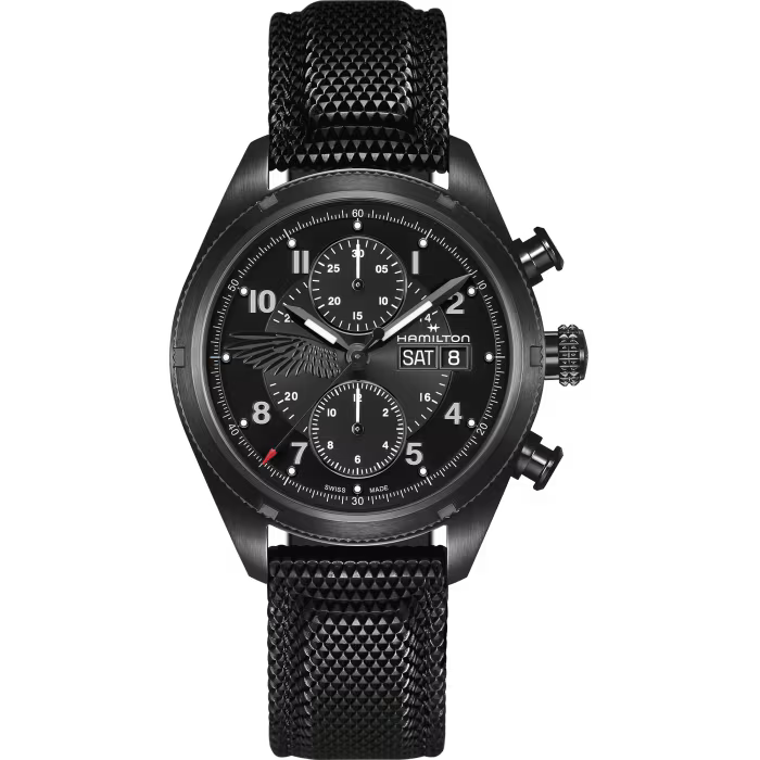 KHAKI FIELD AUTO CHRONO RESIDENT EVIL REQUIEM LIMITED EDITION | Hamilton | Luby 