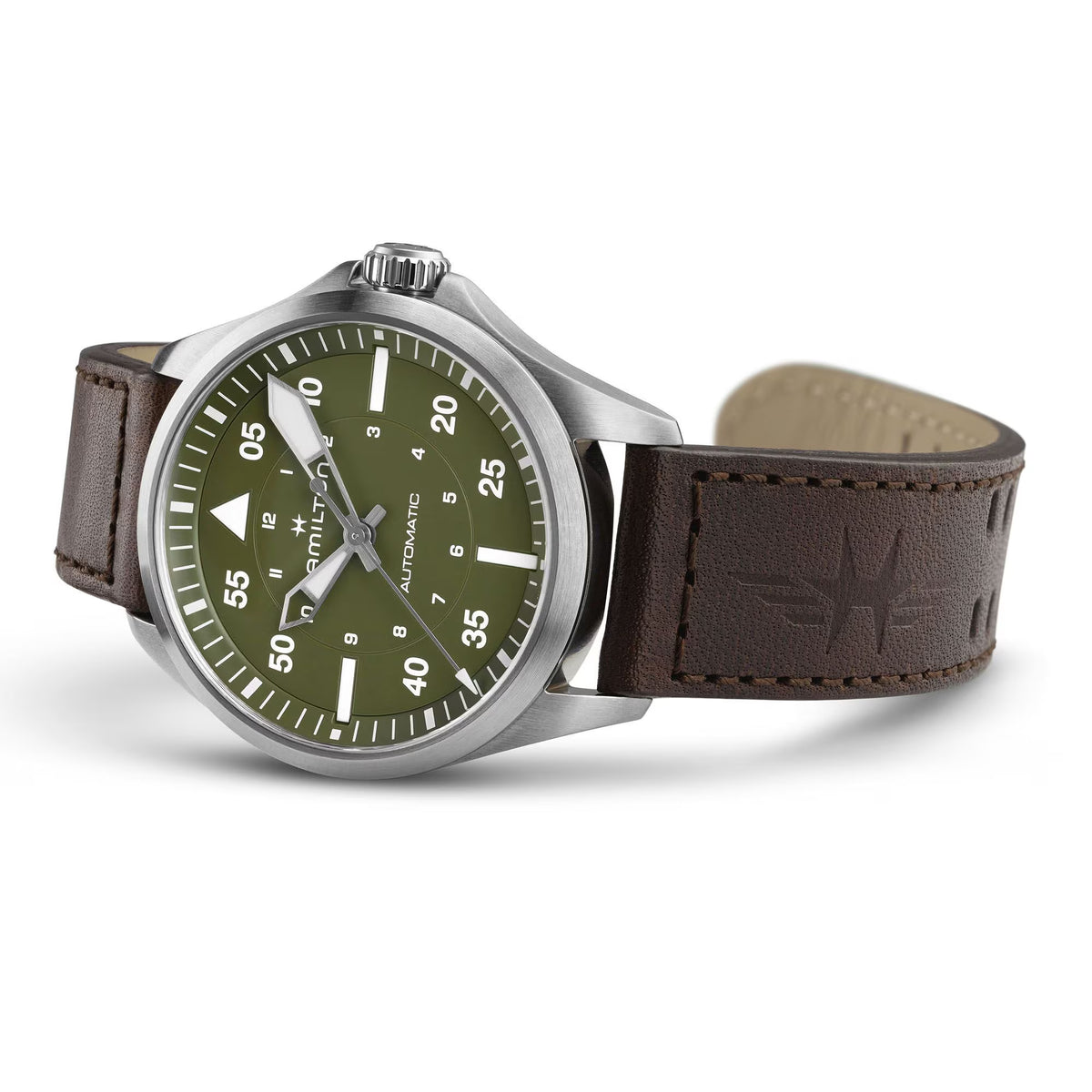 Khaki Aviation Pilot Auto 39mm | Hamilton | Luby 